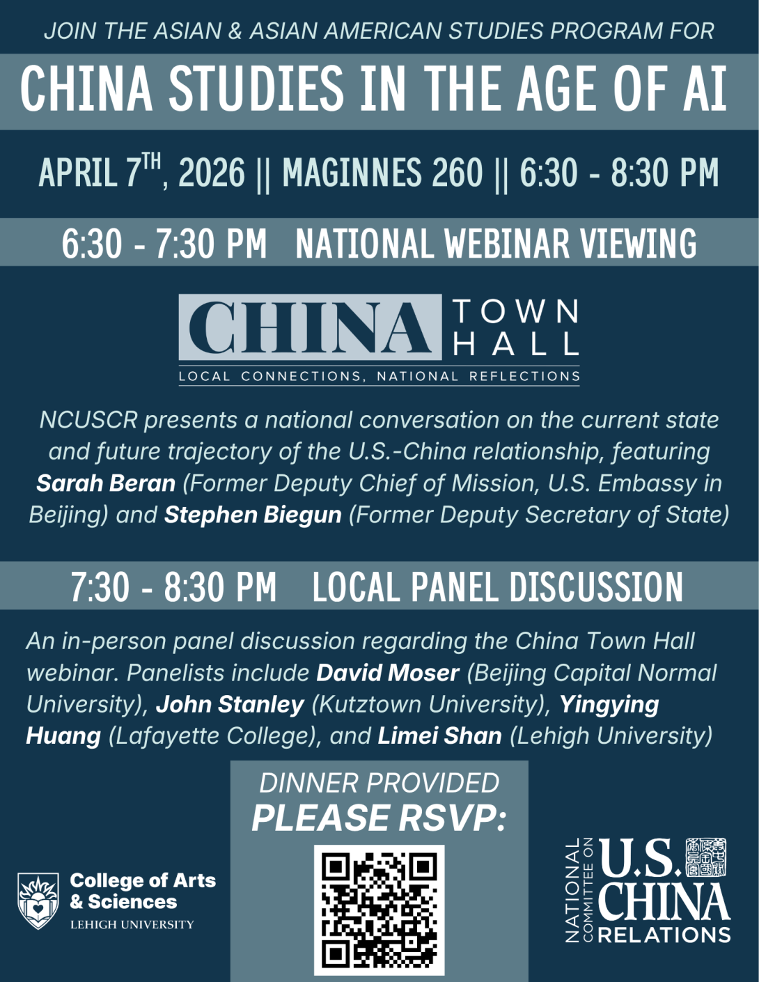 China Town Hall Flyer April 7 2026